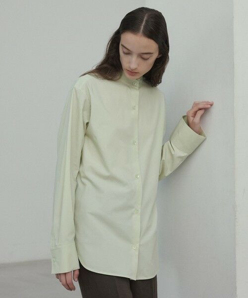 BEIGE, / ベイジ, シャツ・ブラウス | 【洗える】CLOVER / コットンバックボウタイブラウス | 詳細5