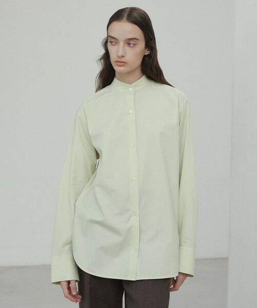 BEIGE,/ベイジ, 【洗える】CLOVER / コットンバックボウタイブラウス Sage 2 BEIGE,/ベイジ, 【洗える】CLOVER / コットンバックボウタイブラウス Sage 2