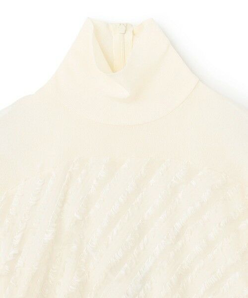 BEIGE, / ベイジ, シャツ・ブラウス | 【洗える】BANKSIA / ニットコンビカットジャカードブラウス | 詳細10