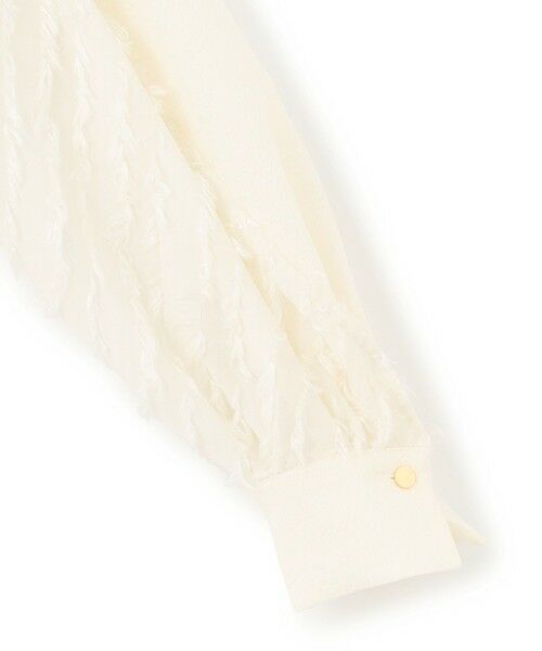 BEIGE, / ベイジ, シャツ・ブラウス | 【洗える】BANKSIA / ニットコンビカットジャカードブラウス | 詳細11