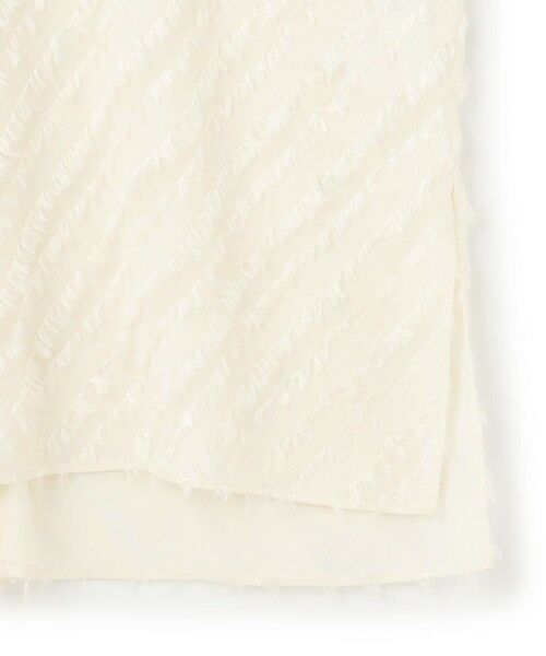 BEIGE, / ベイジ, シャツ・ブラウス | 【洗える】BANKSIA / ニットコンビカットジャカードブラウス | 詳細12