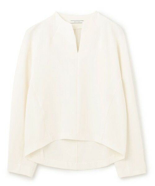 BEIGE, / ベイジ, シャツ・ブラウス | 【洗える】RUE / スリットネックフォルムブラウス | 詳細6