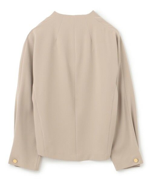 BEIGE, / ベイジ, シャツ・ブラウス | 【洗える】RUE / スリットネックフォルムブラウス | 詳細10