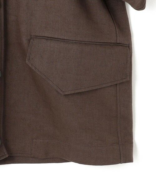 BEIGE, / ベイジ, テーラードジャケット | 【VERY 5月号掲載】CRINUM / オーバーサイズリネンジャケット | 詳細6