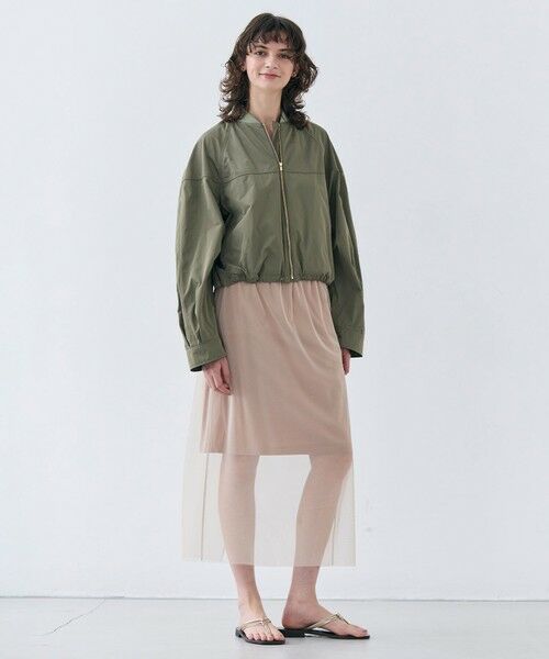 BEIGE, / ベイジ, その他アウター | 【洗える】LOTUS / ライトショートブルゾン | 詳細16