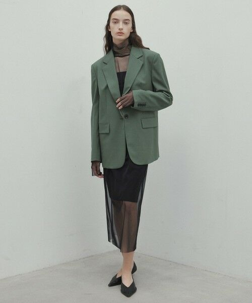 BEIGE, / ベイジ, テーラードジャケット | 【Oggi 6月号掲載】OREGANO / サマーウールテーラードジャケット | 詳細2