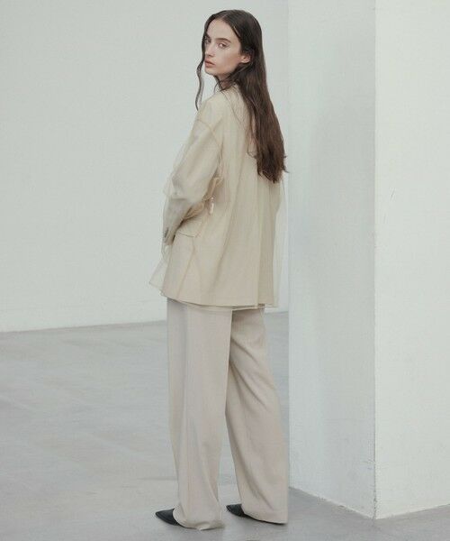 BEIGE, / ベイジ, テーラードジャケット | 【Oggi 6月号掲載】OREGANO / サマーウールテーラードジャケット | 詳細8