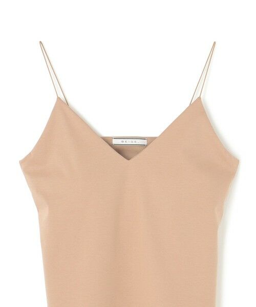 BEIGE, / ベイジ, カットソー | 【洗える・Precious 7月号掲載】ABELIA / コットンVラインカップ付きキャミソール | 詳細6