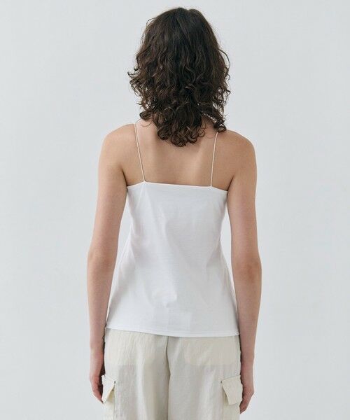 BEIGE, / ベイジ, カットソー | 【洗える・Precious 7月号掲載】ABELIA / コットンVラインカップ付きキャミソール | 詳細15