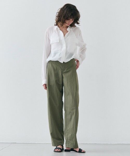 BEIGE, / ベイジ, カットソー | 【洗える・Precious 7月号掲載】ABELIA / コットンVラインカップ付きキャミソール | 詳細16