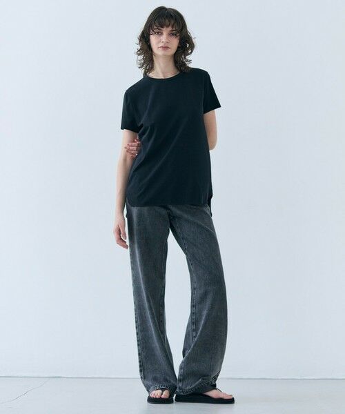 BEIGE, / ベイジ, カットソー | 【洗える】BROIS / 半袖コットンＴシャツ | 詳細1