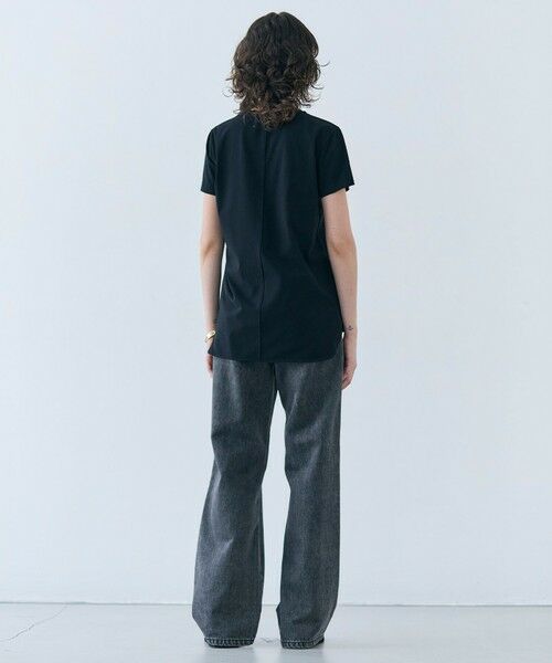 BEIGE, / ベイジ, カットソー | 【洗える】BROIS / 半袖コットンＴシャツ | 詳細2