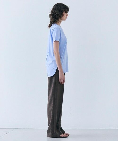 BEIGE, / ベイジ, カットソー | 【洗える】BROIS / 半袖コットンＴシャツ | 詳細5