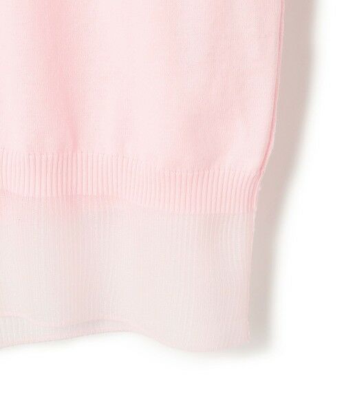 BEIGE, / ベイジ, カーディガン・ボレロ | 【洗える】JULIE / シルク混シアーVネックカーディガン | 詳細12