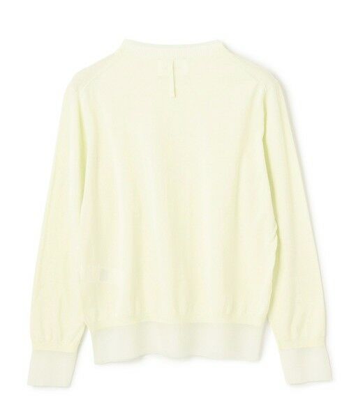 BEIGE, / ベイジ, ニット・セーター | 【洗える】JULIE / シルク混クルーネックシアートップス | 詳細11