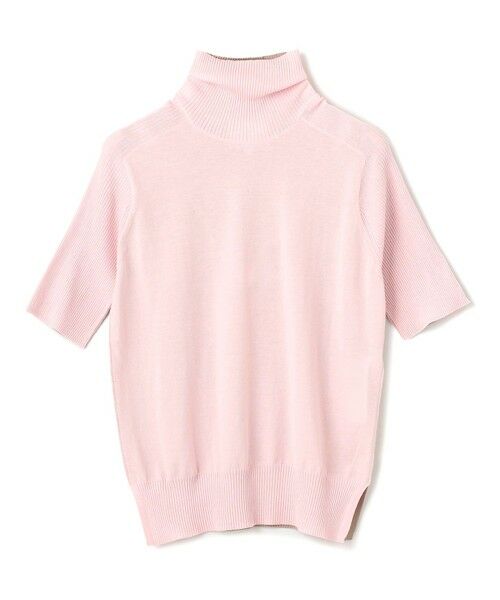 BEIGE, / ベイジ, ニット・セーター | 【洗える】JULIE / シルク混カラーブロックタートルニット | 詳細4