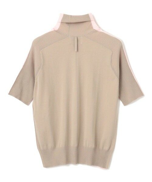 BEIGE, / ベイジ, ニット・セーター | 【洗える】JULIE / シルク混カラーブロックタートルニット | 詳細5