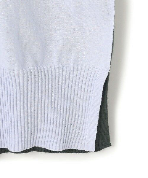 BEIGE, / ベイジ, ニット・セーター | 【洗える】JULIE / シルク混カラーブロックタートルニット | 詳細12