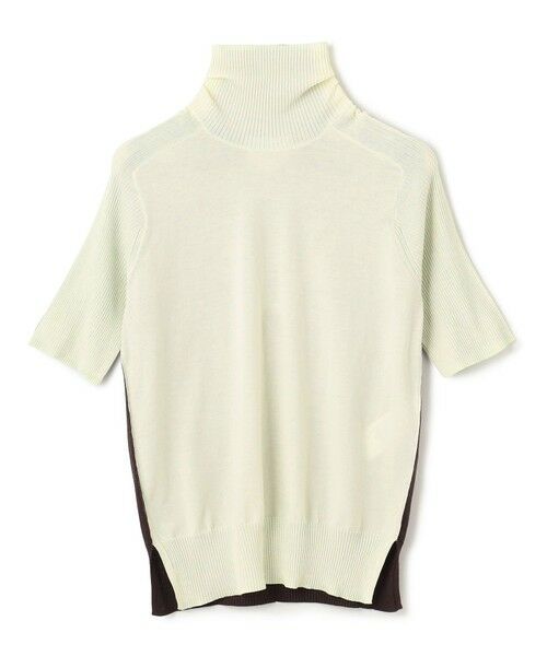 BEIGE, / ベイジ, ニット・セーター | 【洗える】JULIE / シルク混カラーブロックタートルニット | 詳細19