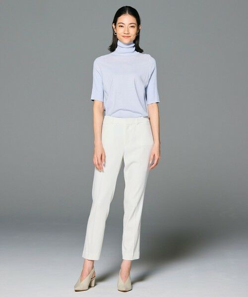 BEIGE, / ベイジ, ニット・セーター | 【洗える】JULIE / シルク混カラーブロックタートルニット | 詳細15