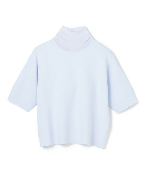 BEIGE, / ベイジ, ニット・セーター | 【洗える】LAURA / 半袖タートルニットトップス | 詳細11