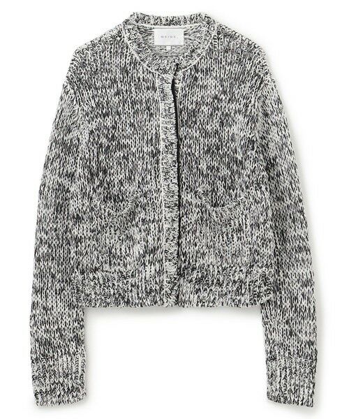 BEIGE, / ベイジ, カーディガン・ボレロ | 【洗える】THYME / クルーネックコットンメッシュカーディガン | 詳細7