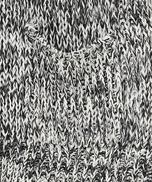 BEIGE, / ベイジ, カーディガン・ボレロ | 【洗える】THYME / クルーネックコットンメッシュカーディガン | 詳細11