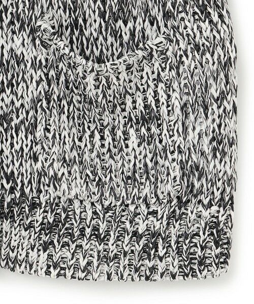 BEIGE, / ベイジ, カーディガン・ボレロ | 【洗える】THYME / クルーネックコットンメッシュカーディガン | 詳細12