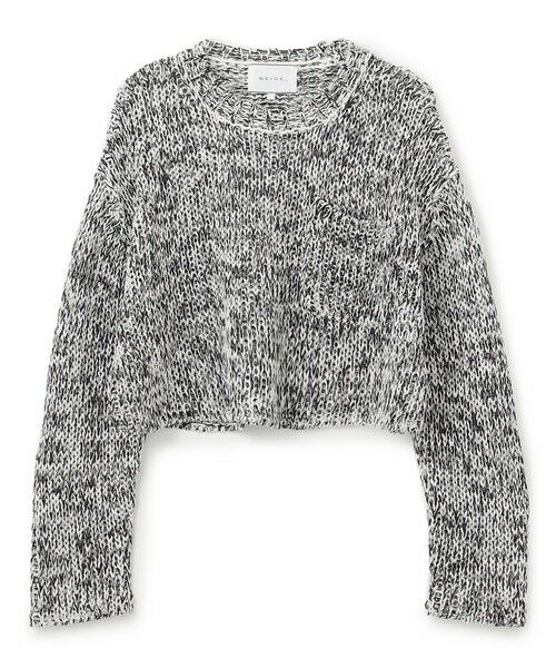 BEIGE, / ベイジ, ニット・セーター | 【洗える・STORY 6月号掲載】THYME / クルーネックコットンメッシュニット | 詳細3