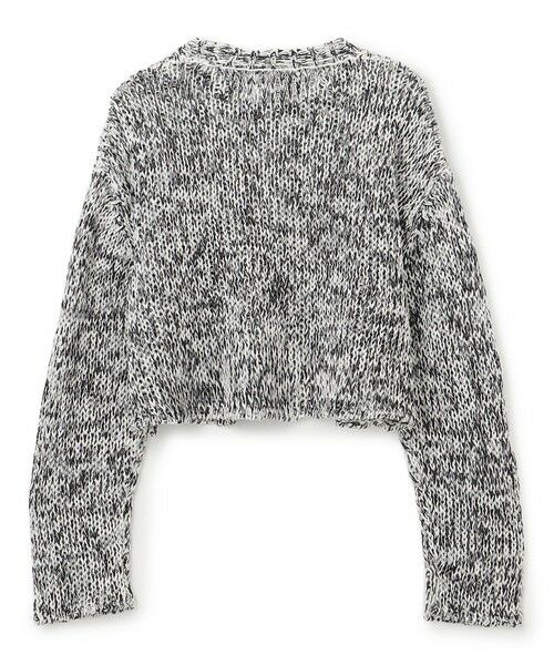 BEIGE, / ベイジ, ニット・セーター | 【洗える・STORY 6月号掲載】THYME / クルーネックコットンメッシュニット | 詳細4