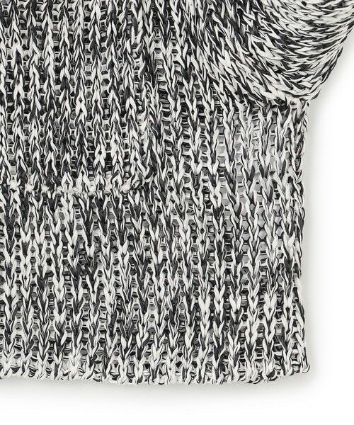 BEIGE, / ベイジ, ニット・セーター | 【洗える・STORY 6月号掲載】THYME / クルーネックコットンメッシュニット | 詳細8