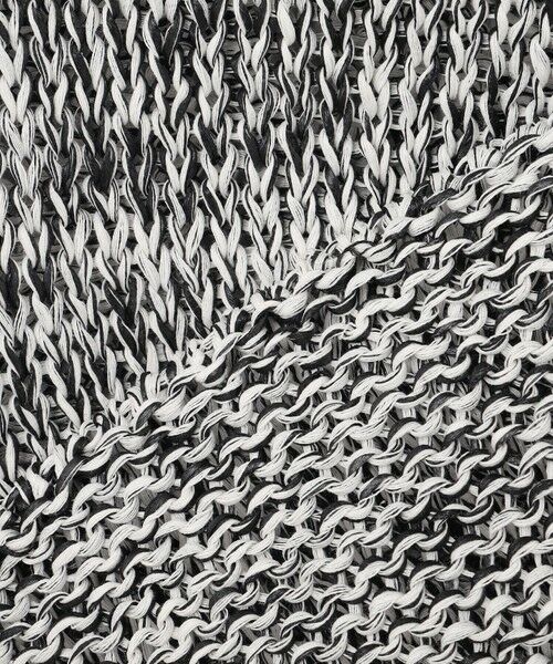 BEIGE, / ベイジ, ニット・セーター | 【洗える・STORY 6月号掲載】THYME / クルーネックコットンメッシュニット | 詳細9