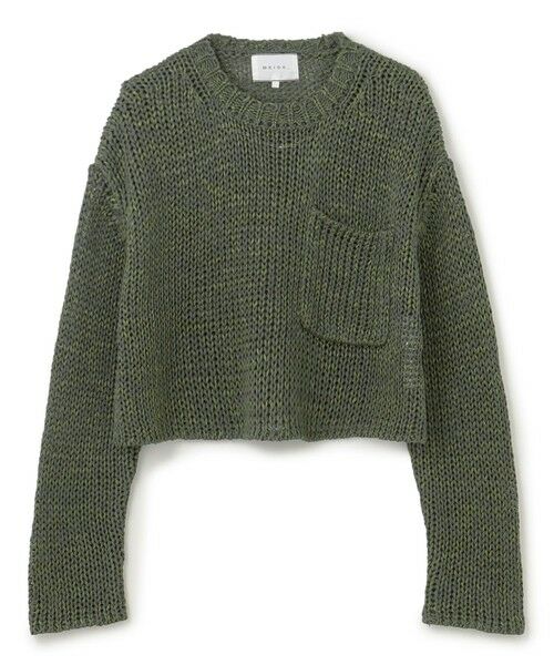 BEIGE, / ベイジ, ニット・セーター | 【洗える・STORY 6月号掲載】THYME / クルーネックコットンメッシュニット | 詳細14