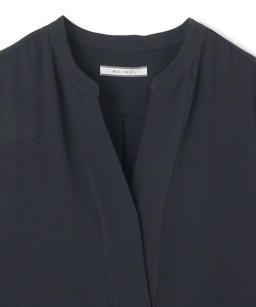 BEIGE, / ベイジ, ロング・マキシ丈ワンピース | 【WEB限定・洗える】CELOSIA / クロスオーバーVネックワンピース | 詳細6