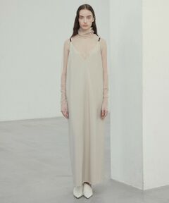 BEIGE, / ベイジ, ロング・マキシ丈ワンピース | 【Oggi ６月号掲載】OREGANO / サマーウールキャミソールドレス