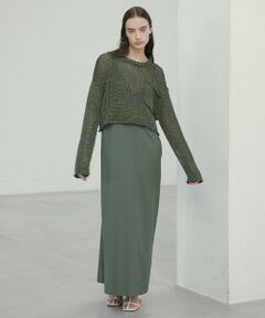 BEIGE, / ベイジ, ロング・マキシ丈ワンピース | 【Oggi ６月号掲載】OREGANO / サマーウールキャミソールドレス