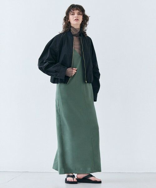 BEIGE, / ベイジ, ロング・マキシ丈ワンピース | 【Oggi ６月号掲載】OREGANO / サマーウールキャミソールドレス | 詳細7