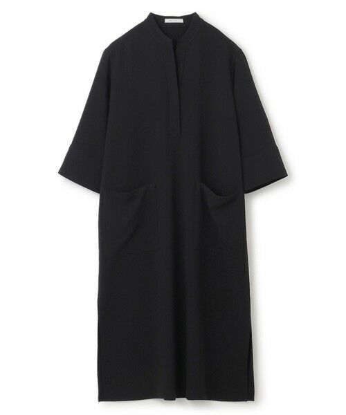 BEIGE, / ベイジ, ロング・マキシ丈ワンピース | 【洗える】RUE / クロスオーバーVネックワンピース | 詳細3