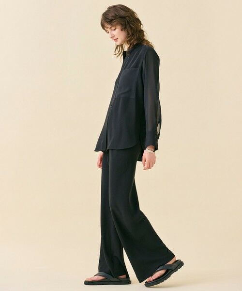 BEIGE, / ベイジ, その他パンツ | 【WEB限定・洗える】CELOSIA / ドロストワイドパンツ | 詳細8