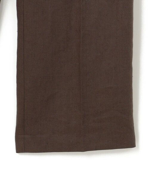 BEIGE, / ベイジ, その他パンツ | 【GISELe ６月号掲載】CRINUM / ストレートリネンパンツ | 詳細5