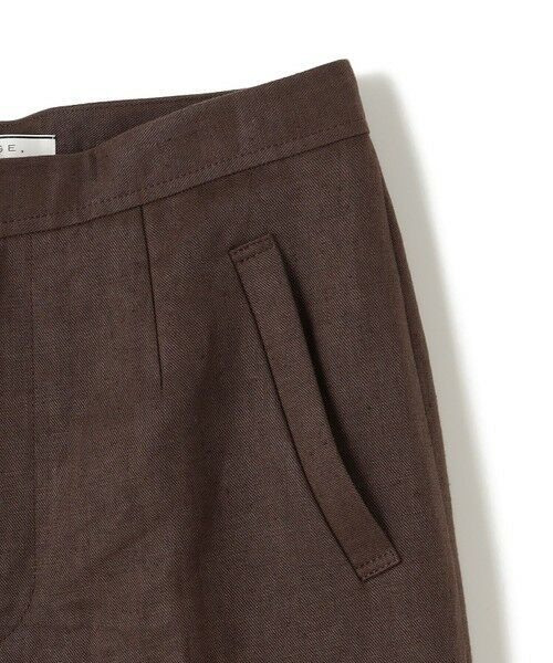 BEIGE, / ベイジ, その他パンツ | 【GISELe ６月号掲載】CRINUM / ストレートリネンパンツ | 詳細6