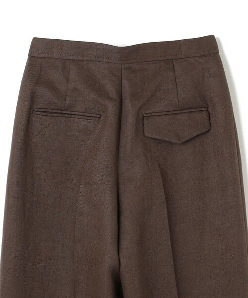 BEIGE, / ベイジ, その他パンツ | 【GISELe ６月号掲載】CRINUM / ストレートリネンパンツ | 詳細8