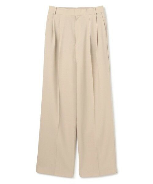 BEIGE, / ベイジ, その他パンツ | 【GISELe 6月号掲載】OREGANO / サマーウールタックワイドパンツ | 詳細10