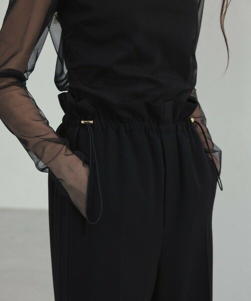 BEIGE, / ベイジ, その他パンツ | 【洗える・STORY 6月号掲載】RUE / ウエストゴムワイドストレートパンツ | 詳細2