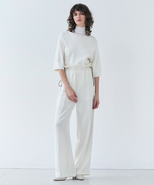 BEIGE, / ベイジ, その他パンツ | 【洗える・STORY 6月号掲載】RUE / ウエストゴムワイドストレートパンツ | 詳細7