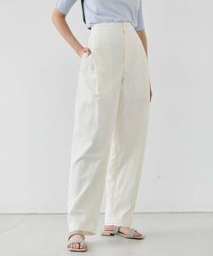 BEIGE, / ベイジ, その他パンツ | 【洗える】CROCUS / カービーシルエットタックパンツ