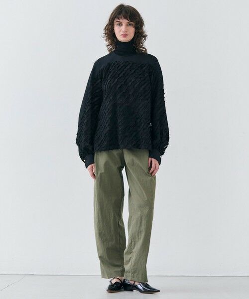 BEIGE, / ベイジ, その他パンツ | 【洗える】CROCUS / カービーシルエットタックパンツ | 詳細20