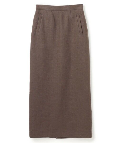 BEIGE, / ベイジ, ミニ・ひざ丈スカート | 【Oggi 5月号掲載】CRINUM / Iラインリネンマキシスカート | 詳細6