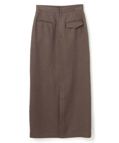 BEIGE, / ベイジ, ミニ・ひざ丈スカート | 【Oggi 5月号掲載】CRINUM / Iラインリネンマキシスカート | 詳細7