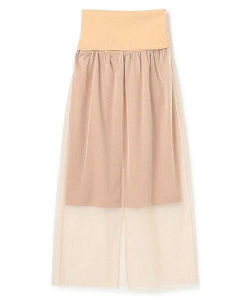 BEIGE, / ベイジ, ミニ・ひざ丈スカート | 【洗える】TAMARIX / ストレッチチュールIラインスカート | 詳細5